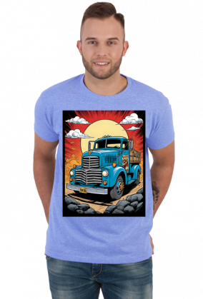 Koszulka T-Shirt z nadrukiem Truck 6