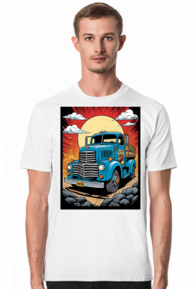 Koszulka T-Shirt z nadrukiem Truck 6