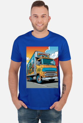 Koszulka T-Shirt z nadrukiem Truck 7