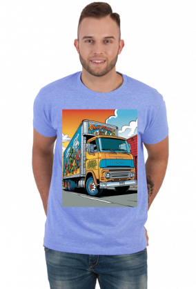 Koszulka T-Shirt z nadrukiem Truck 7