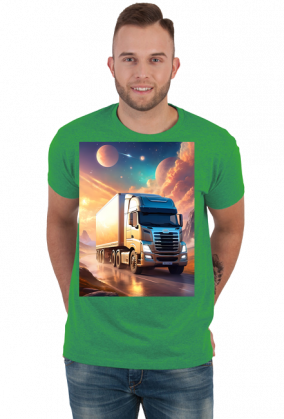 Koszulka T-Shirt z nadrukiem Truck 8