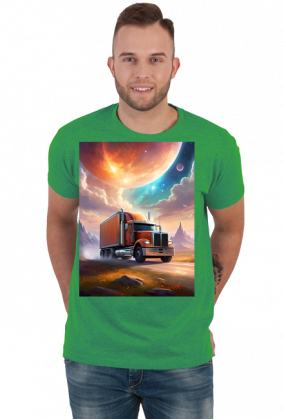 Koszulka T-Shirt z nadrukiem Truck 9