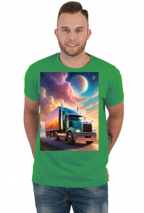 Koszulka T-Shirt z nadrukiem Truck 10