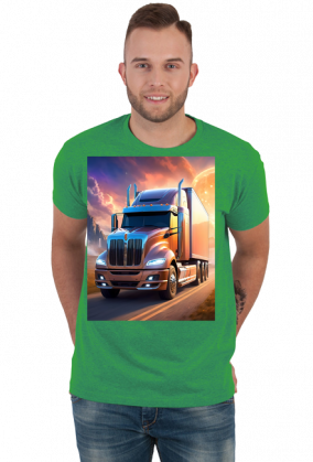 Koszulka T-Shirt z nadrukiem Truck 12