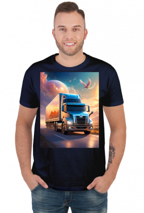 Koszulka T-Shirt z nadrukiem Truck 14