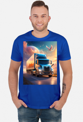 Koszulka T-Shirt z nadrukiem Truck 14