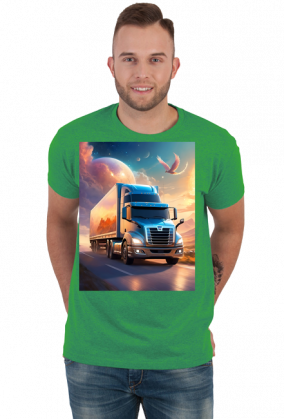 Koszulka T-Shirt z nadrukiem Truck 14