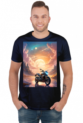 Koszulka T-Shirt z nadrukiem Motor 2