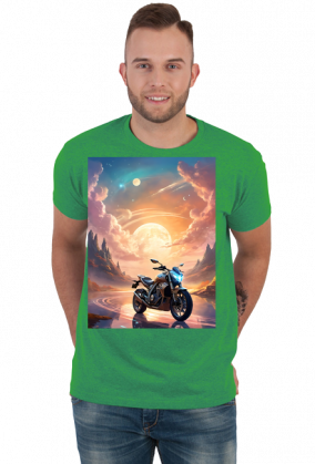 Koszulka T-Shirt z nadrukiem Motor 2