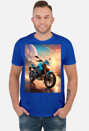 Koszulka T-Shirt z nadrukiem Motor 3