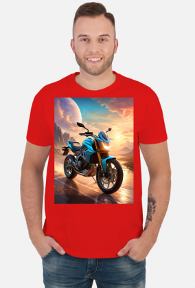 Koszulka T-Shirt z nadrukiem Motor 3