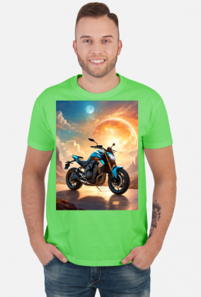 Koszulka T-Shirt z nadrukiem Motor 4