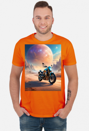 Koszulka T-Shirt z nadrukiem Motor 6