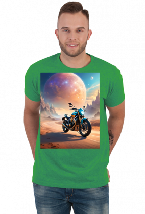 Koszulka T-Shirt z nadrukiem Motor 6