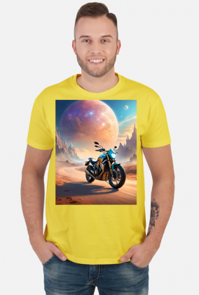 Koszulka T-Shirt z nadrukiem Motor 6