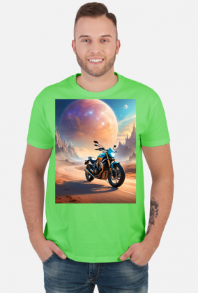 Koszulka T-Shirt z nadrukiem Motor 6