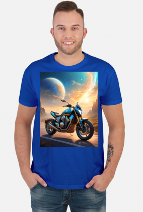 Koszulka T-Shirt z nadrukiem Motor 7