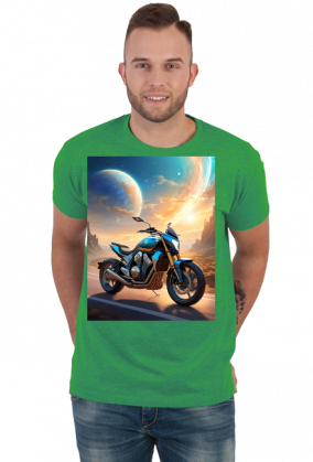 Koszulka T-Shirt z nadrukiem Motor 7