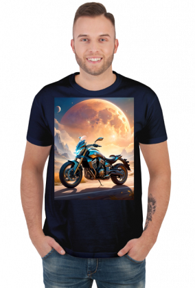 Koszulka T-Shirt z nadrukiem Motor 9