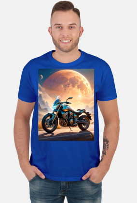 Koszulka T-Shirt z nadrukiem Motor 9