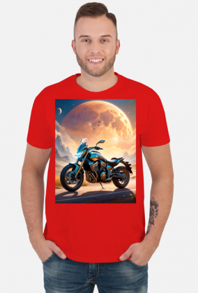 Koszulka T-Shirt z nadrukiem Motor 9