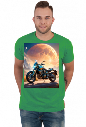 Koszulka T-Shirt z nadrukiem Motor 9