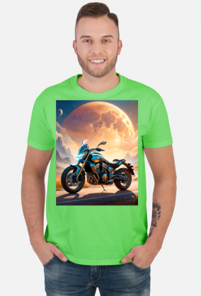 Koszulka T-Shirt z nadrukiem Motor 9