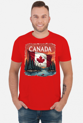 Koszulka T-Shirt z nadrukiem Canada 1