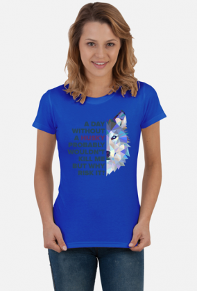 T-shirt - A day without a Husky