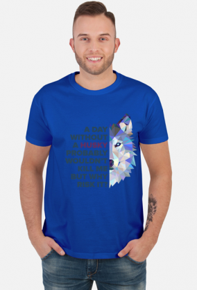 T-shirt - A day without a Husky