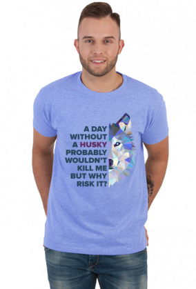 T-shirt - A day without a Husky