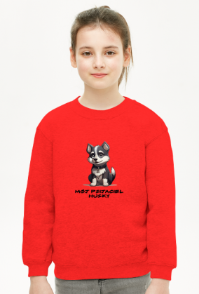 Bluza dziecięca Mój psijaciel Husky