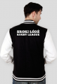 Bluza Sroki Łódź typu Varsity Jacket czarna