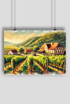 Plakat WINNICE ŚWIATA: TOKAJ A2