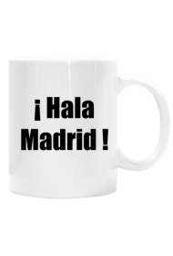 Real Madrid hymn | Hala Madrid! (Biały kubek)