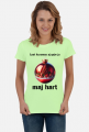 Koszulka damska "Last krysmas aj gejw ju maj hart"