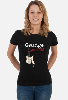 Koszulka damska Muzyczny Grunge
