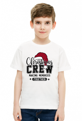 Świąteczny T-shirt Christmas Crew