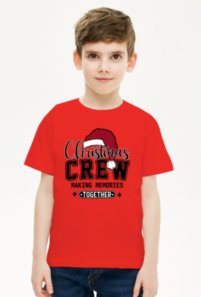 Świąteczny T-shirt Christmas Crew