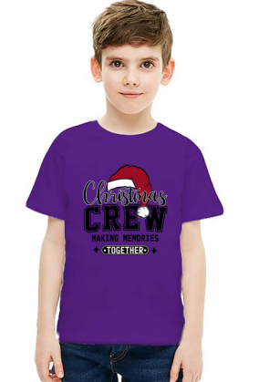 Świąteczny T-shirt Christmas Crew