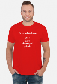 Koszulka Jestem Polakiem