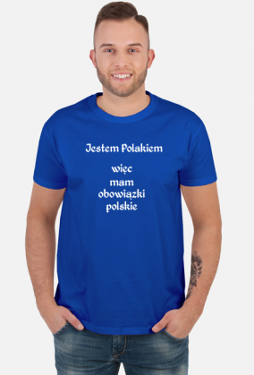 Koszulka Jestem Polakiem