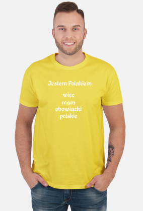 Koszulka Jestem Polakiem
