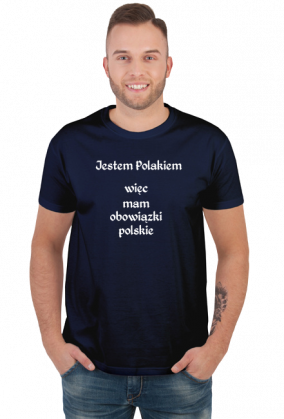 Koszulka Jestem Polakiem