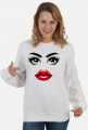 Bluza "Oczy i Usta – Cartoonowy Akcent"