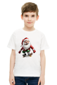 T-shirt mikołaj na deskorolce
