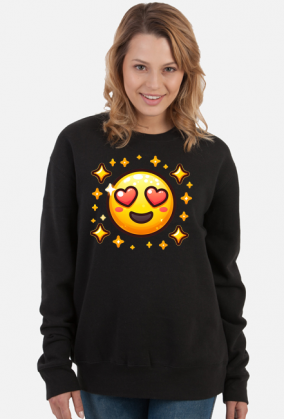 Bluza "Miłosne Emoji z Gwiazdkami"