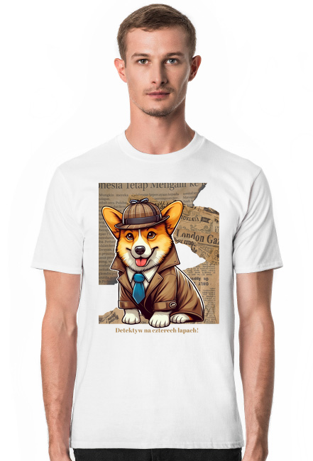 Corgi - detektyw Sherlock Holmes