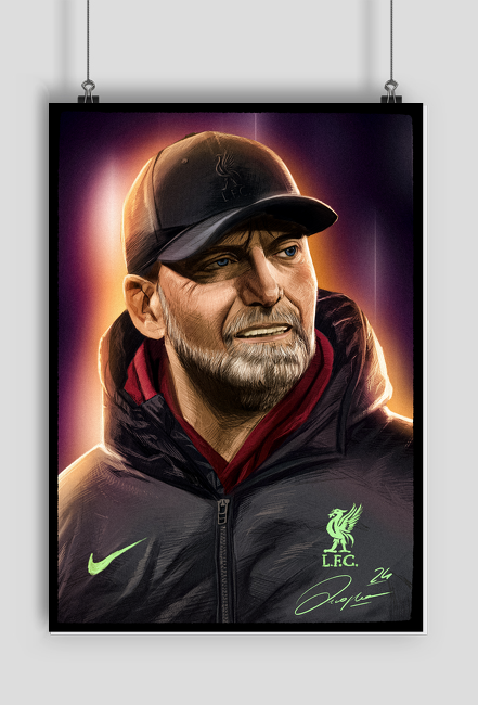 Jurgen Klopp - Plakat - 90's