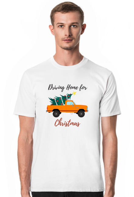 świąteczny tshirt męski
